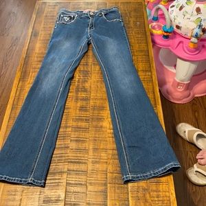 Cowgirl Hardware boot cut jeans